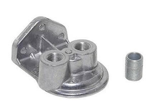 Single Remote Oil Filter Bracket - Top Feed