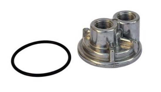 Chevy (Ports L. & R.) - Spin On Oil Filter Adaptor